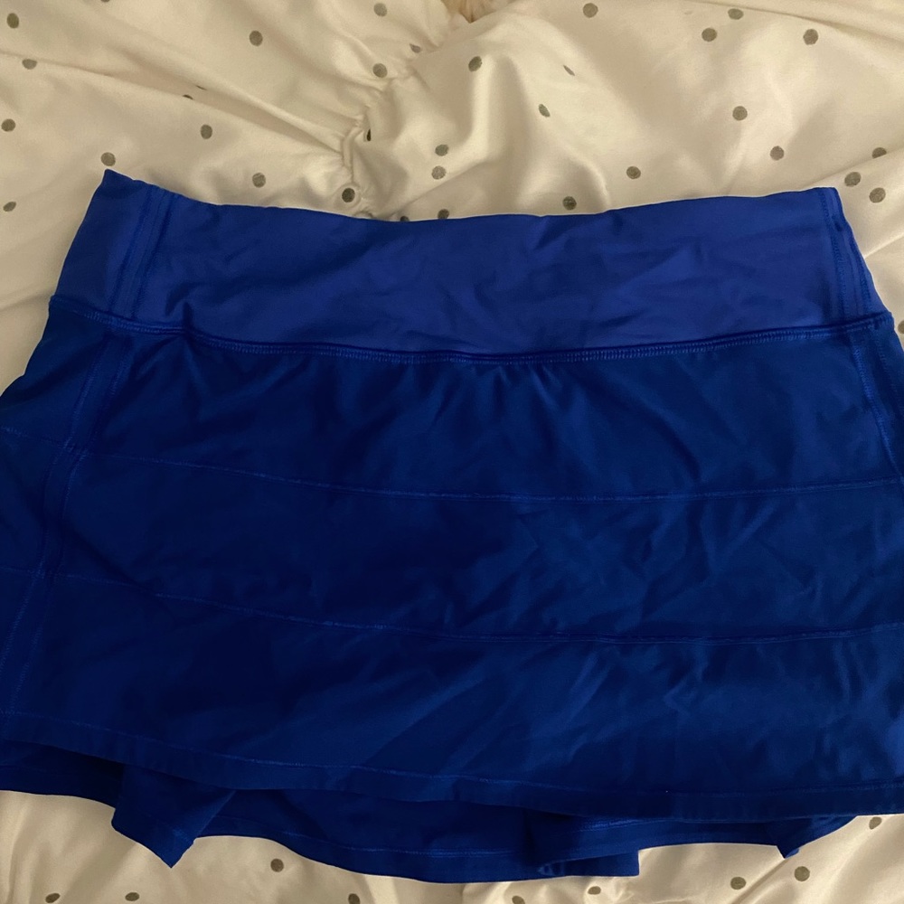 Blue lululemon skirt